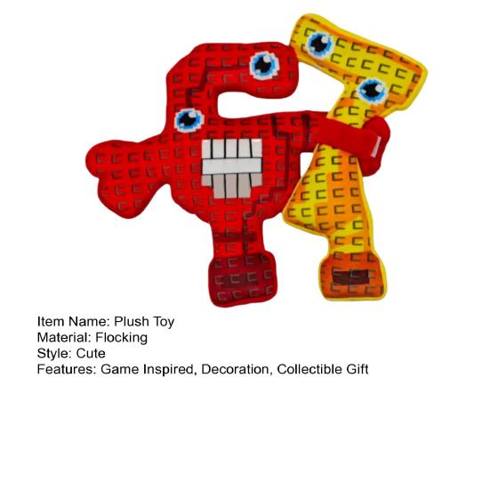 Плюшевая игрушка, вдохновленная игрой, мягкая мультяшная набивная игрушка, плюшевая кукла для дома, гостиной, спальни