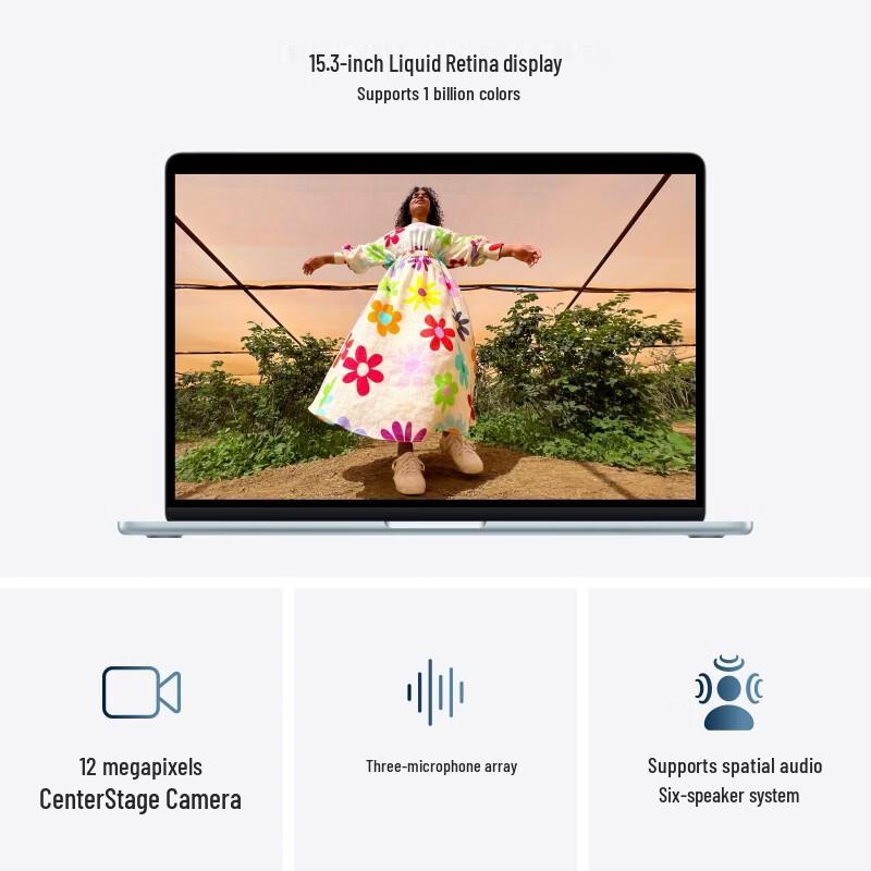 Apple Ноутбук MacBook Air 15 дюймов M5 2026 года (Китайская версия)