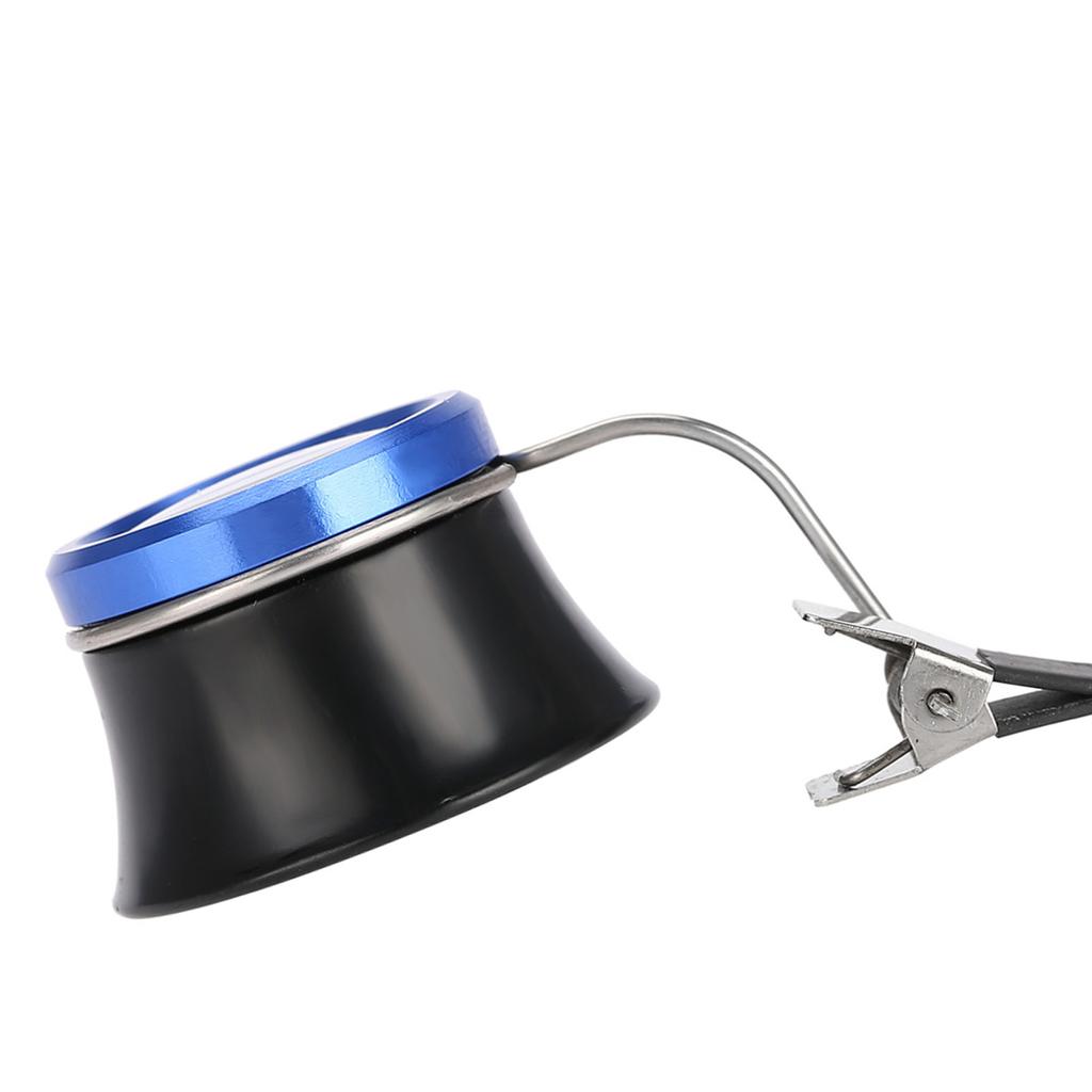 Портативная лупа для очков с зажимом, увеличительное стекло для часовщиков, ювелирных изделий, часов, ремонтный инструмент 20X