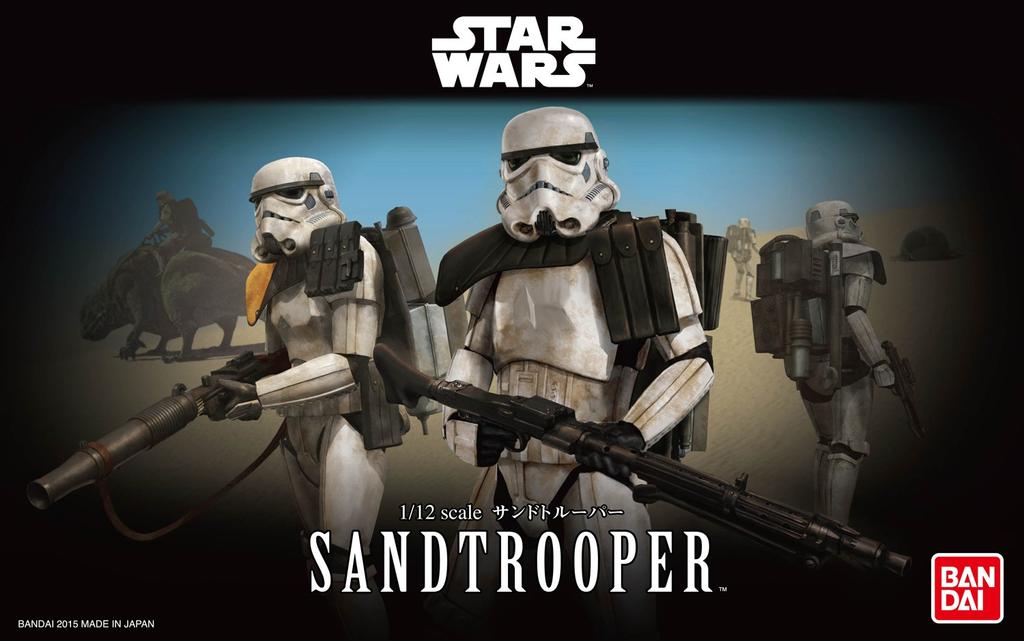 Star Wars Sandtrooper Scale Plastic Model 1/12