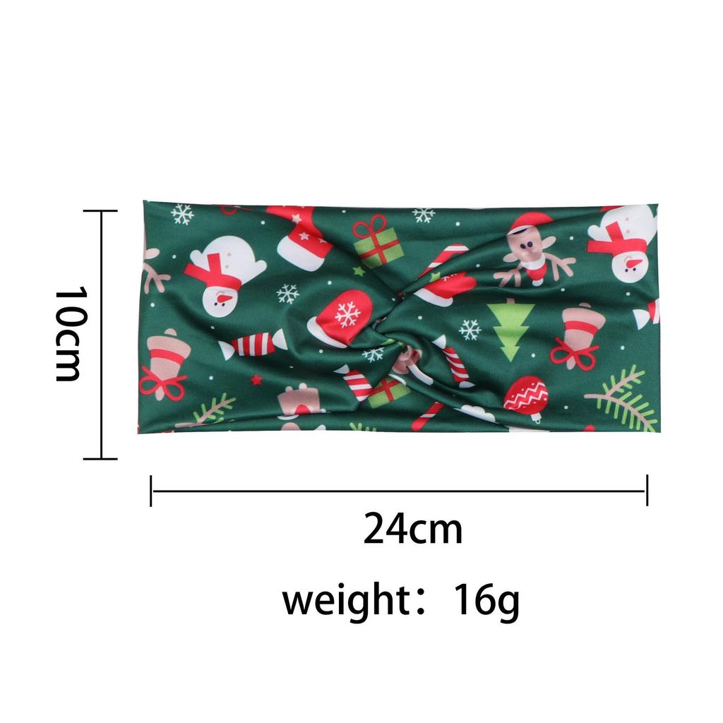 Europe & America Popular Elastic Christmas Headband for Yoga & Face Washing