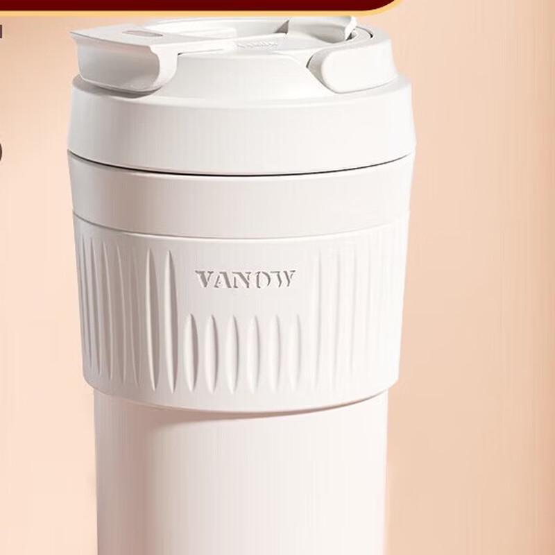 Керамическая портативная чашка для кофе и воды Vanow с трубочкой