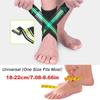 Bracetop 1 шт. Спортивный компрессионный голеностопный бандаж-поддержка, обмотка, спортивные рукава для голеностопа для плантарного фасциита, ахиллова сухожилия, легких растяжений