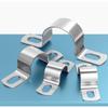 Thickened U-Tube Strap Saddle Clamp Stainless Steel Horseback Wire Throat Hoopcable Fastener Clips Applicable To Pipe Od 8-200Mm