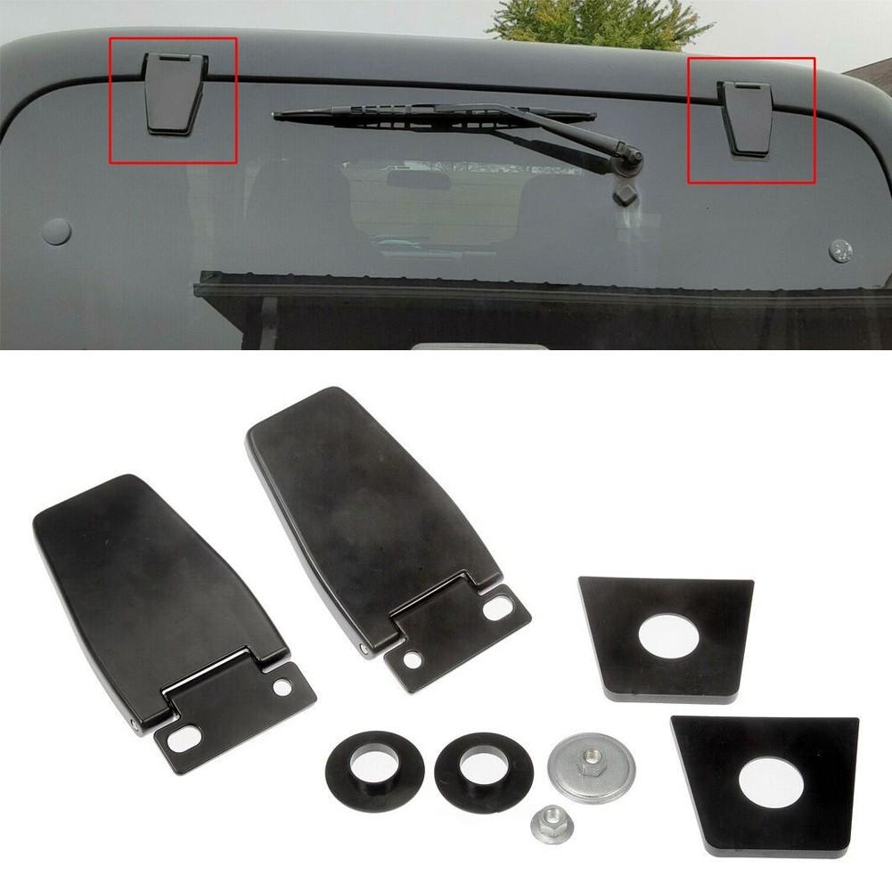For Jeep Wrangler YJ TJ 87-06 Liftgate Glass Hinges Stainless 926-119 5013722AA