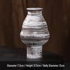 Ваза ceramic ретро в стиле Ваби-Саби: Китайский стиль для гостиной и чайной комнаты: Цветочные композиции