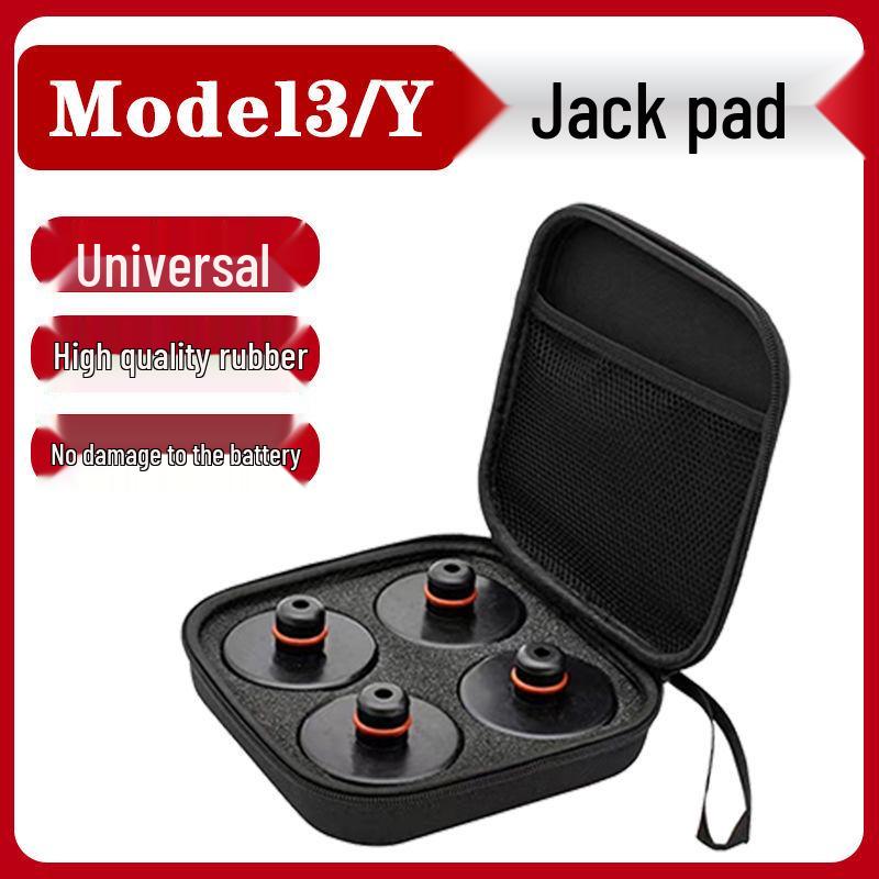 Tesla Model 3/Y Jack Shock Absorbing Rubber Pad Accessory With Free Shipping
