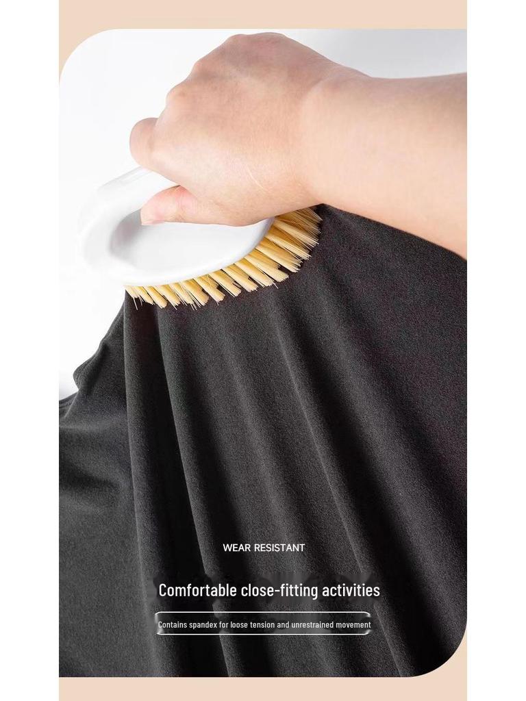 Мужское термобелье: Самосогревающийся костюм из утолщенного немецкого бархата с круглым вырезом для осени и зимы, идеально подходит для людей среднего и пожилого возраста.