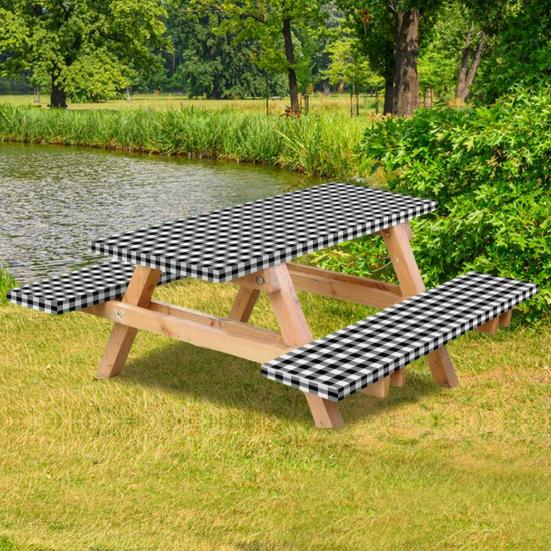 4 шт./компл. маслянистые грязеотталкивающие покрытия для стола полиэстер ТПУ материал водонепроницаемый легко моющийся скатерть для пикника на открытом воздухе