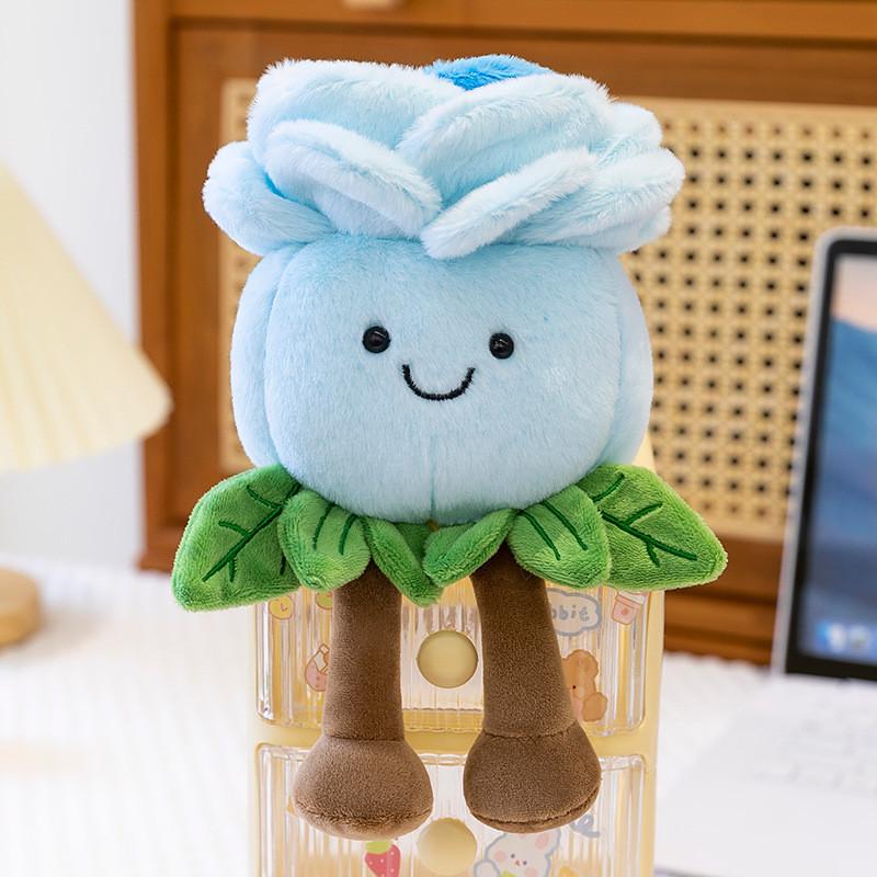 Sunflower Orchid Lotus Plsuh Toy Stuffed Doll Kids Gift Cartoon Decorations