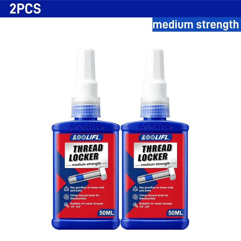 243 271 Thread Locking Agent Anaerobic Sealant Anti-Loosening Sealant Suitable for Pipes High-Pressure Fuel Systems and Metal Thread Fastening Thread