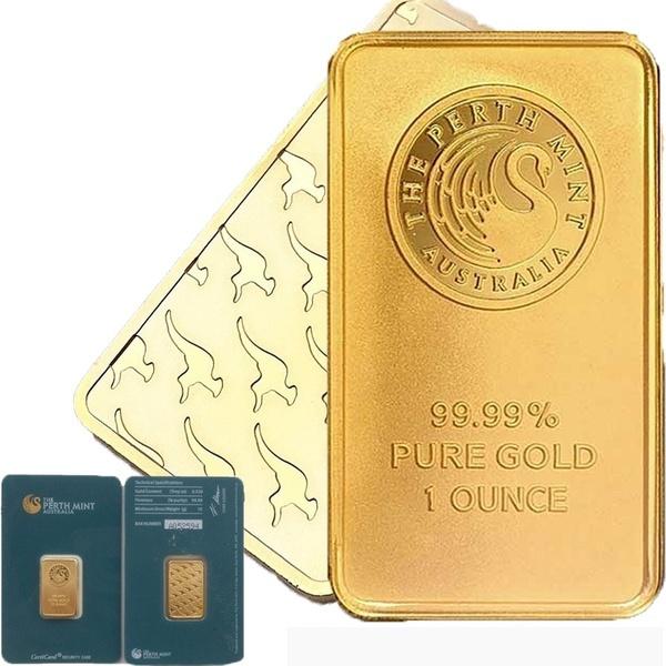 Памятный сувенир в виде слитка золота, 30 г