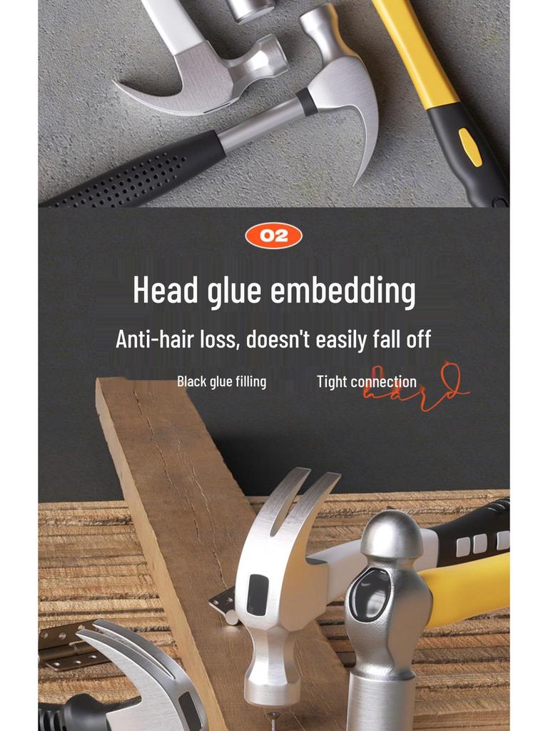 Многофункциональный мини-молоток-гвоздодер для деревообработки и бытового использования