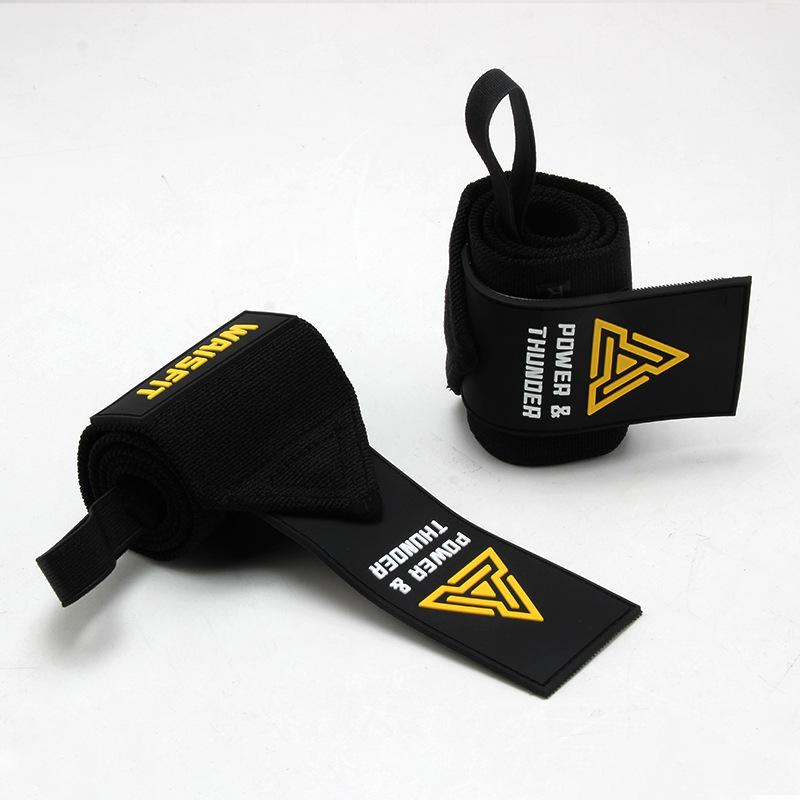 2PCS Adjustable Wrist Strap Mens Elastic Wristband for Wrist Fixers Athletes Powerlifting Wriststrap Anti Sprain Protective Gear 1