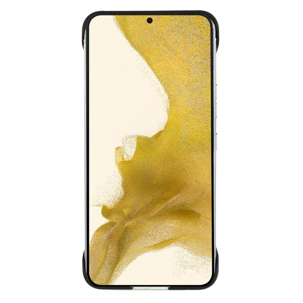 For Samsung Galaxy S21 FE 5G Hard PC Cell Phone Protector Frameless Skin-touch Shockproof Phone Case Cover