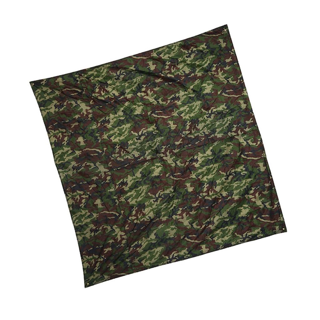 Камуфляжный уличный портативный легкий непромокаемый коврик RainTent, брезентовое укрытие (2*2м)