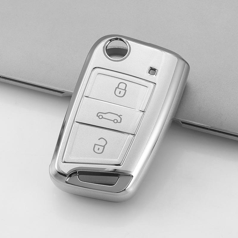 Теперь доступны новые модели чехлов для автомобильных ключей Volkswagen, BYD, Changan, Geely и Baojun в цвете Quicksand Silver.