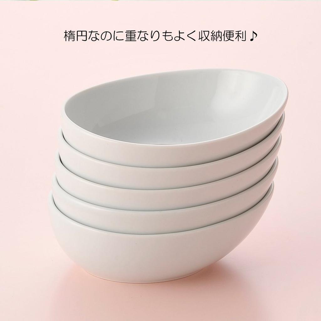 Ranchant большой набор из 5 шаров 370 куб. см 15x12 см многофункциональная посуда формы «К» Arita, сделано в Японии (Набор мисок) 15x12x5.5см