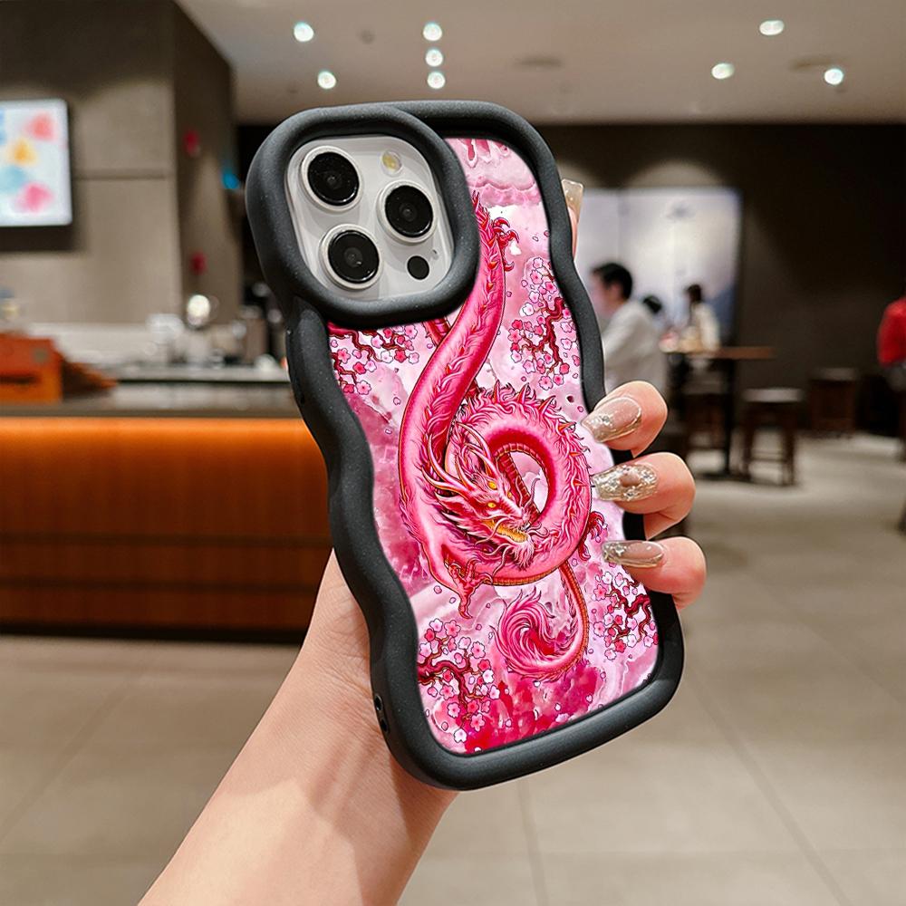 Чехлы для телефонов Ae77 Dragon Design Art защитные для Samsung S24 Plus S23 Ultra A14 A55 A05s A06 Honor X9b Motorola OnePlus Big Wave TPU задняя крышка