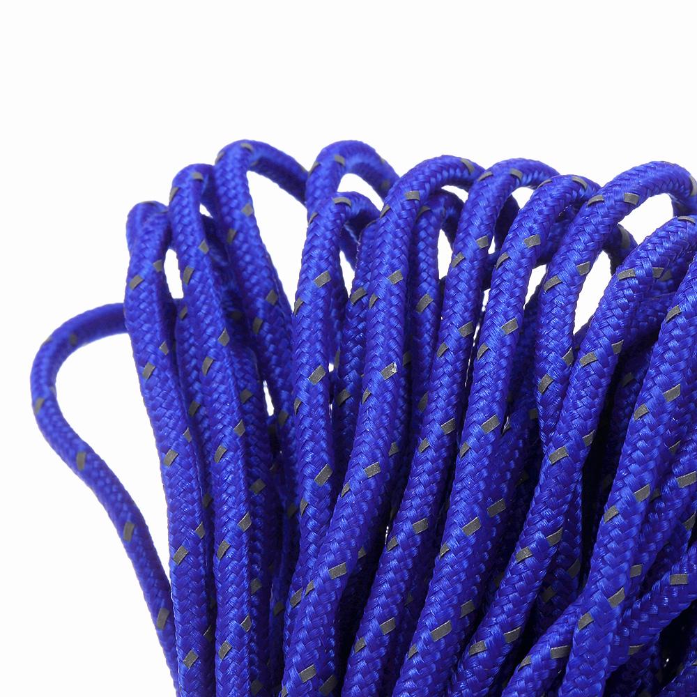 Камуфляж Lixada, 20 м, светоотражающая веревка, шнур паракорда, 1 внутренняя нить, оборудование для выживания в кемпинге, палатки, веревка, уличное снаряжение, веревка для палатки