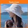 Summer Women Floppy Hat With Sun Protection And Breathable Polyester For Casual Sunshade