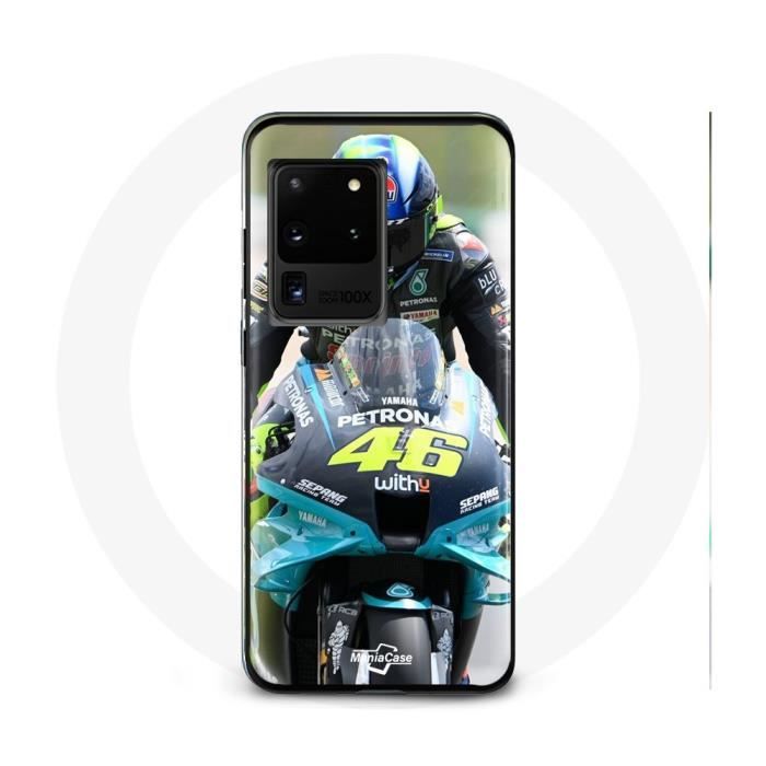 Чехол для Samsung Galaxy S20 Ultra Valentino Rossi Мотогонщик 46