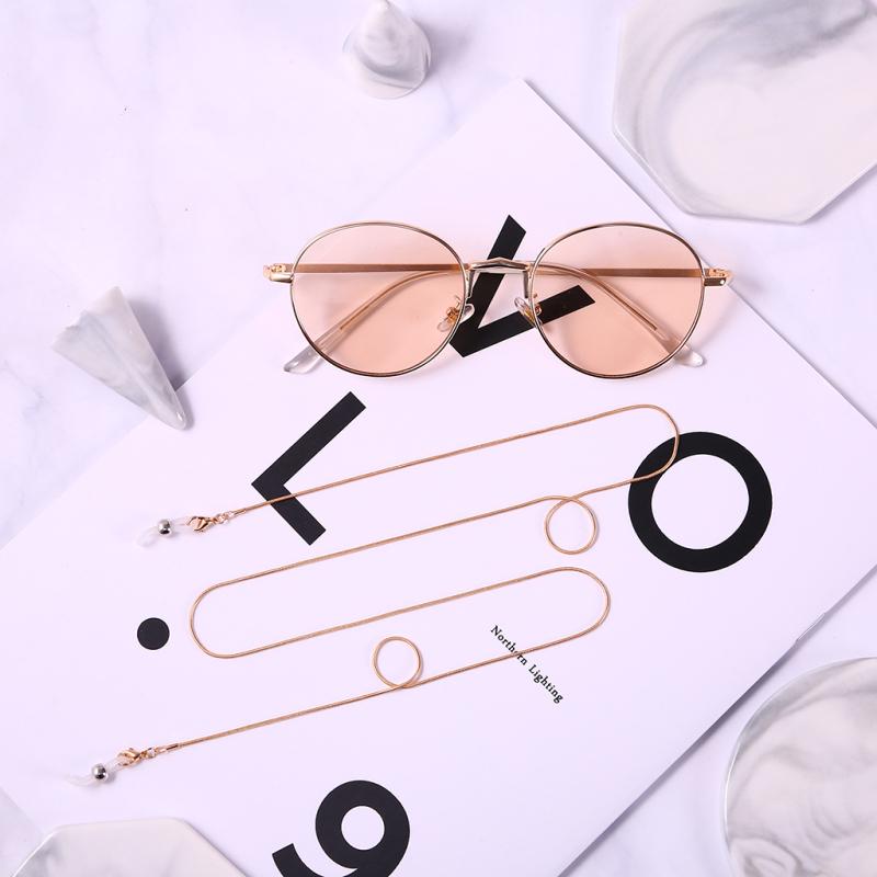 Простая цепочка для очков «Змеиная кость», подвеска на шею, защита от падения, шнурок для солнцезащитных очков и очков, ожерелье