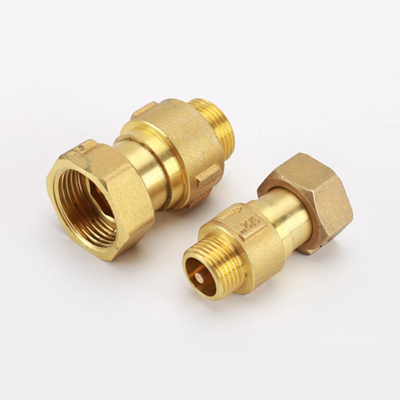 1/2" 3/4" 1" BSP Пневматический обратный клапан Соединитель DN15/20/25 Шланг Трубка Воздух Газ Односторонний клапан Водосчетчик/Насос Латунный фитинг для трубы