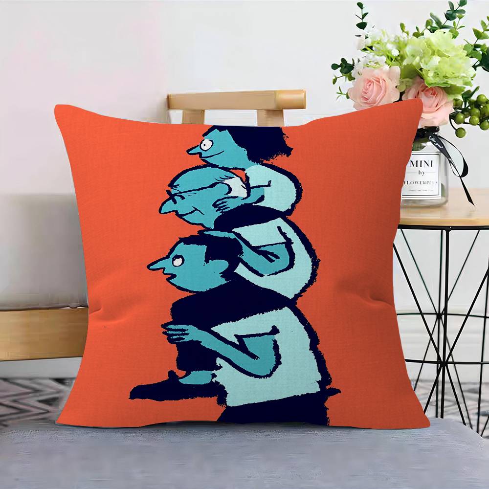 JJean Art Jullien Personalized Pillow Cover Kids Bedroom Wild Party Decor Pillowcase kid Birthday shower Gift