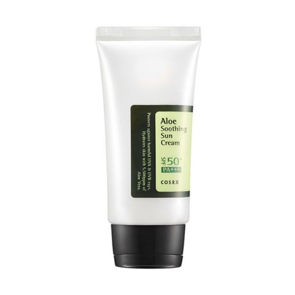 COSRX Aloe Soothing Sun Cream SPF50+ PA+++ Hydrating UV Protection Sunscreen 50ml