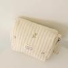 Zipper Cotton Diaper Bag Embroidery Baby Nappy Organizer Ins Makeup Bags  Baby