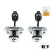 BDP734-1 2 Pieces Front Left AND Right Door Hinge Stop Check Strap Limiter for Ford Transit Connect MK1 Tourneo 2002-2013 2T1AV23500AD 