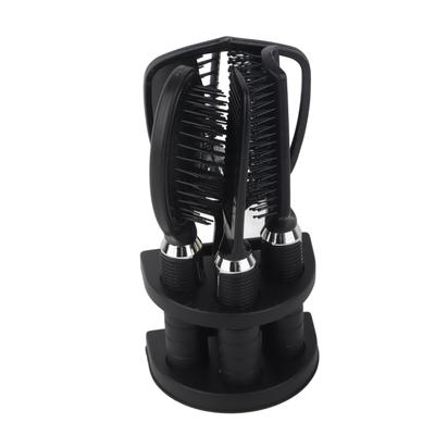 5 шт./компл. набор расчесок для волос антистатическая щетка для волос черная зеркальная расческа набор нескользящая ручка набор расчесок для укладки