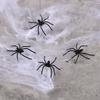 50-100Pcs Halloween Luminous Spiders Scary Trick Spider Indoor & Outdoor Haunted House Decorative Props Halloween Party Supplies
