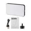 Pocket LED Video Light LED Fill Light Video Conference Light 2500K-9000K Dimmable Built In 3000mAh B
