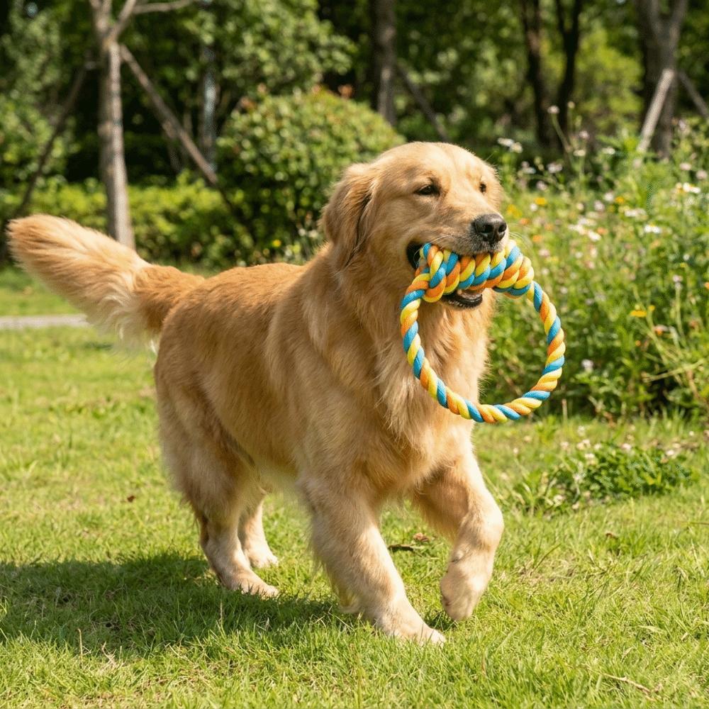 Bite Resistant Dog Chew Toy Chew-Resistant Dog Teeth Cleaning Toy Dog Teething Stick Tug of War