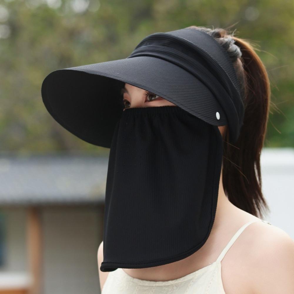 UV Protection Sun Visor Hats Empty Top Sun Hat Outdoor Baseball Cap Summer