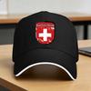 Швейцария Schweiz Швейцарский Suisse Стиль Щита Бейсболка Унисекс Взрослый Тракерная Кепка Регулируемый Дизайн Для Активного Отдыха На Природе Бейсболки