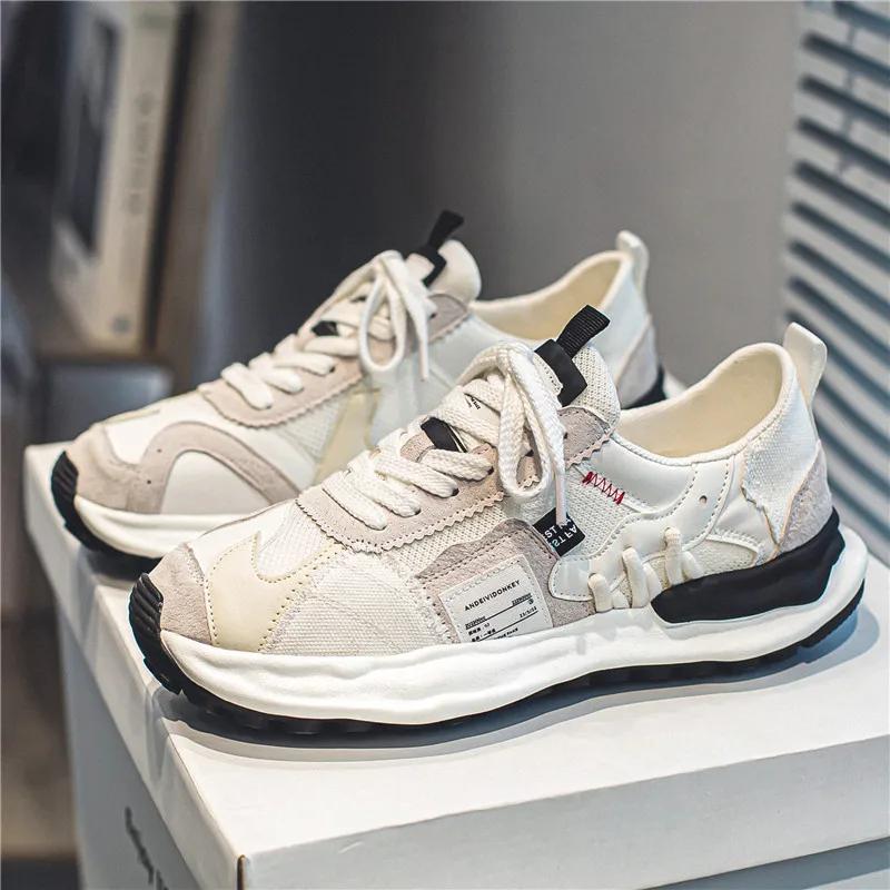 Sports Shoes Men's Casual Summer Breathable Mesh Lightweight Anti-skid 2024 New Mesh Shoes Versatile Casual Shoes Sneakers