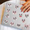 135Pcs/Set French Bulldog HANJI Mini Diary Manual Stickers DIY Scrapbooks Album Decor Decals Stickers