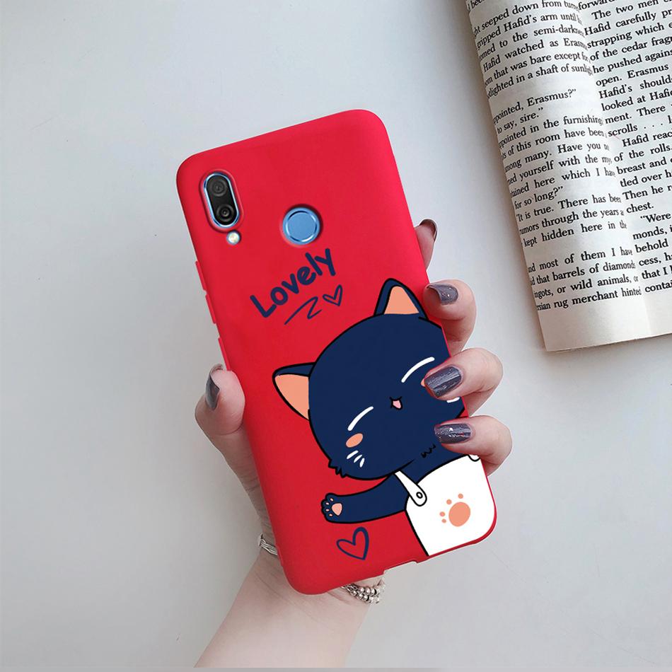 For Honor Play Case COR-L29 COR-L09 Phone Cover Stylish Flower Soft Silicone Matte Case Fundas For Honor Play Shockproof Bumper