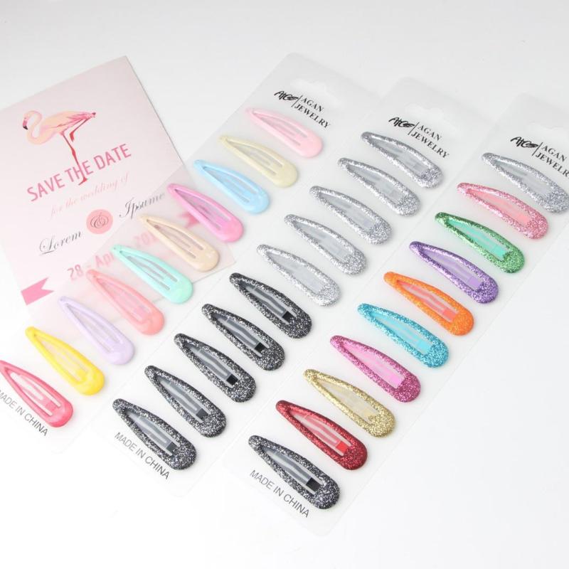 Зажим для капель краски, маслянистый порошок, зажим для волос, цвет эпоксидной смолы, зажим BB, детская шпилька для волос, головные уборы