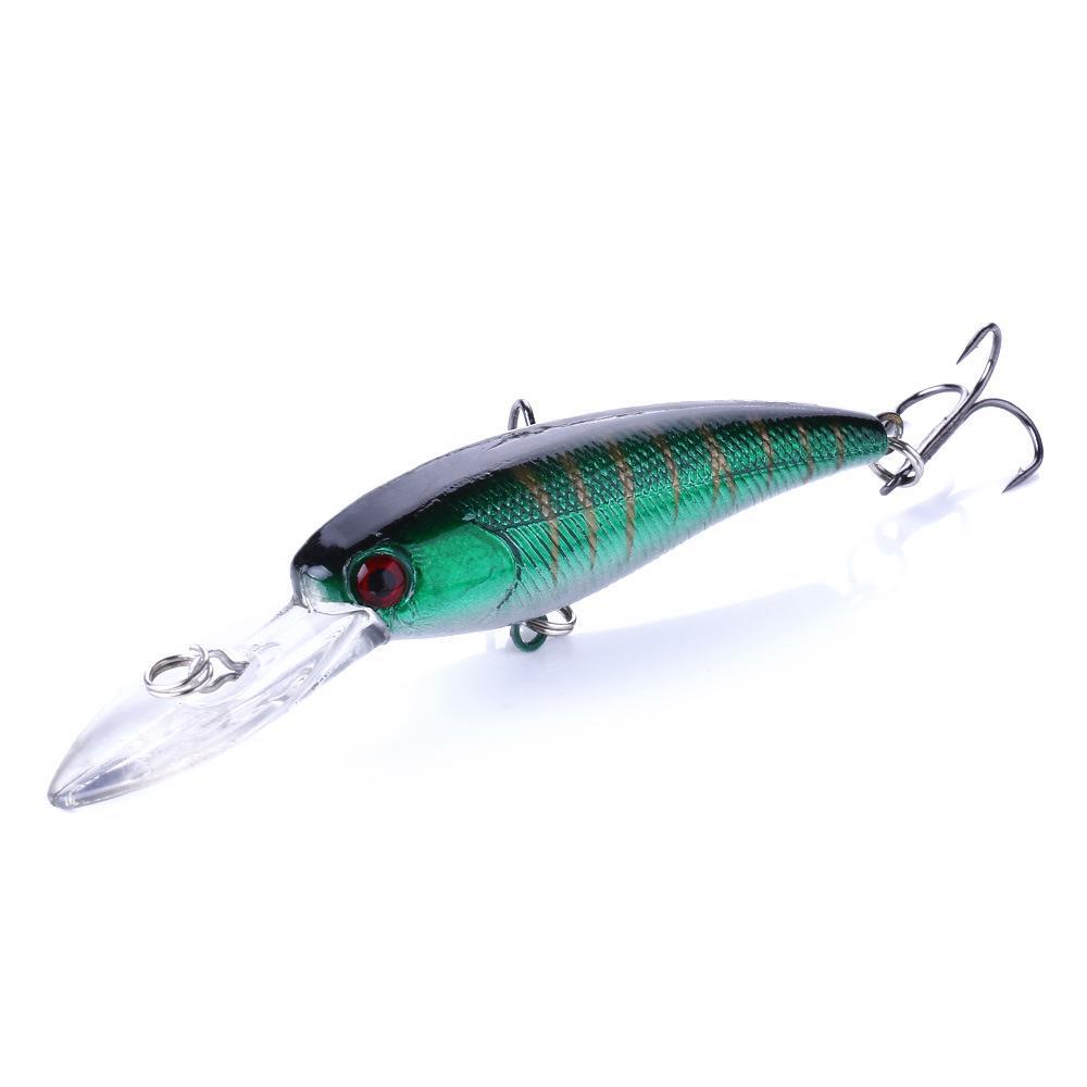 Подвесная блесна «Минноу» — длинный язык, микрообъект для дальнего заброса, медленно тонущий для пресноводной и морской рыбалки.