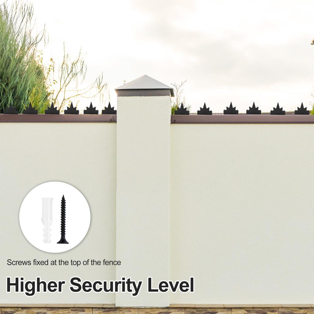 Wall Security Spikes Fence Bird Defender Anti Theft Spikes Multifunctional Outdoor Fence Bird Spikes Garden Protection Tools