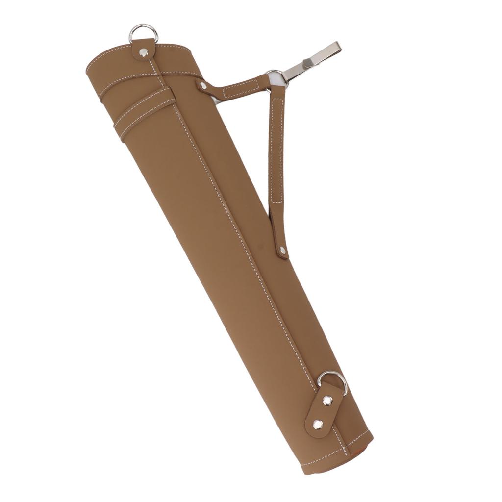 Quiver Holder Holding 20 s Large Capacity Leather Archery Holder with Shoulder Strap