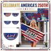 Флаг США к 250-летию, садовый флаг для украшения