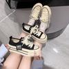 Women's Thick-Soled Canvas Shoes New Summer Casual Shoes White Shoes Spring and Autumn Breathable Sneakers