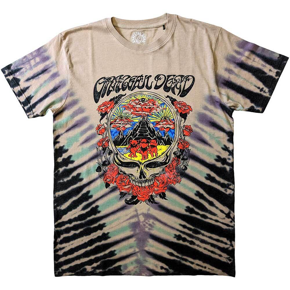 Унисекс футболка Grateful Dead: Облака глаз (Коллекция стирки)