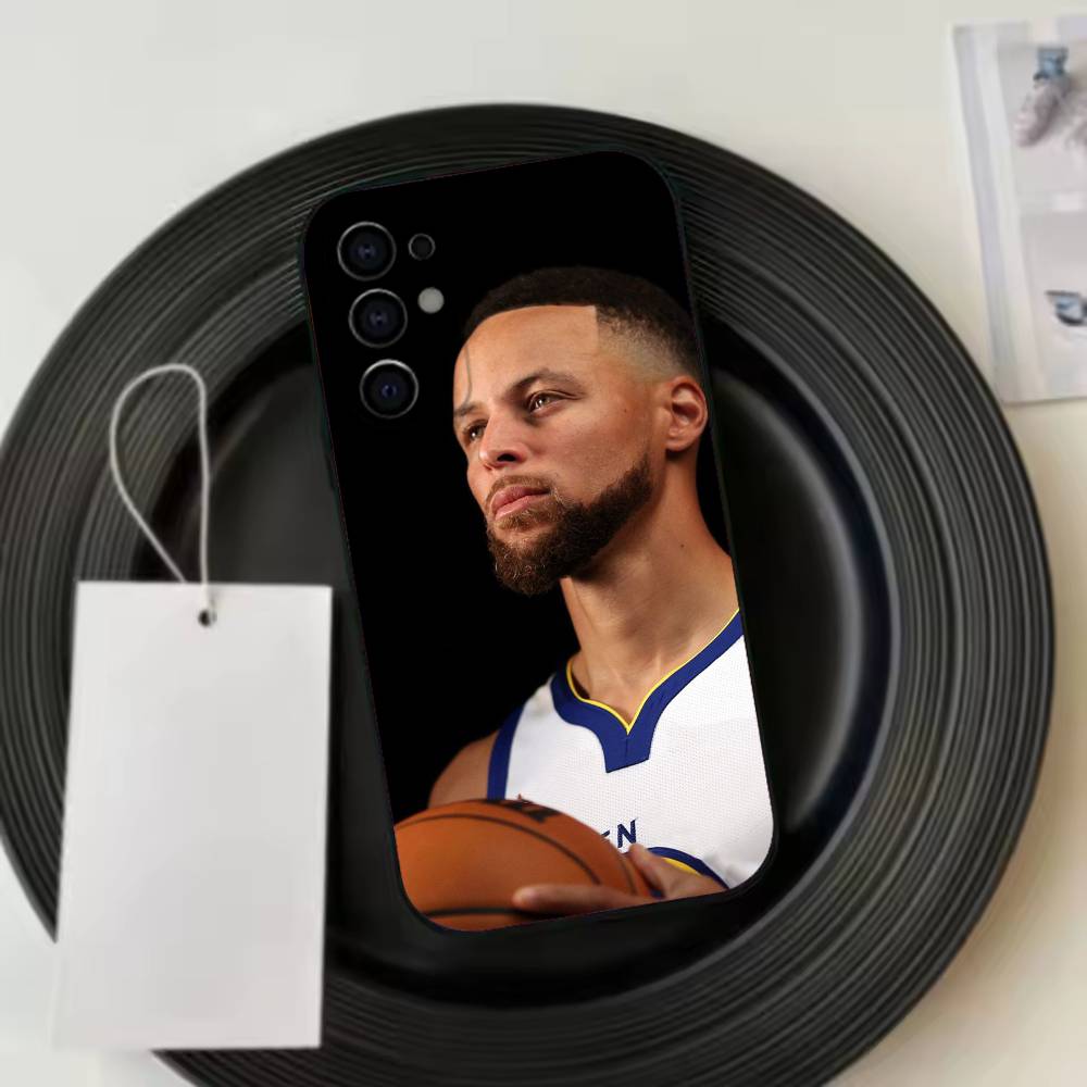 Чехол для телефона Stephen Curry Черный Силиконовый Мягкий Для Samsung S25,S24,S21,S22,S23,S30,Ultra,S20,Plus,Fe,Lite
