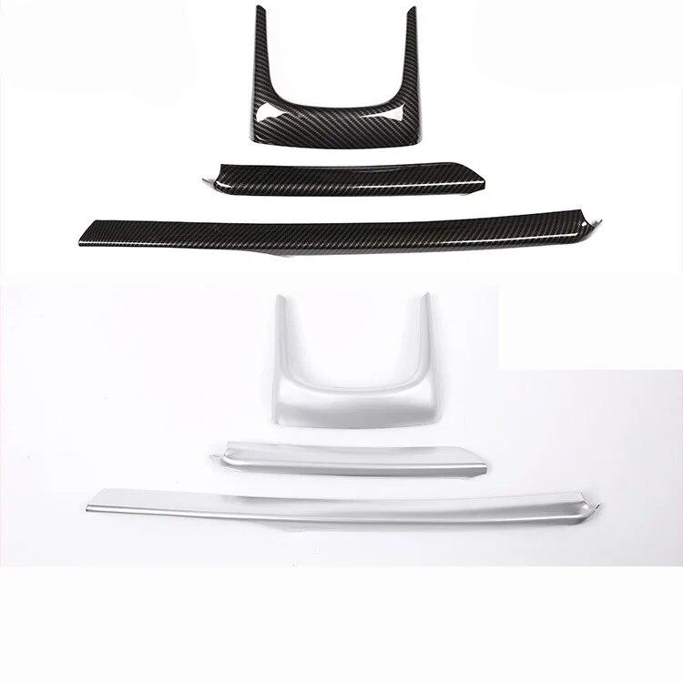 3 шт. ABS для BMW X1 F48 2016-автомобильный подлокотник, боковые декоративные полоски, аксессуары для отделки